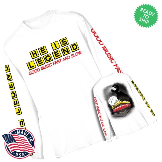Holy Mountain Printing Merch Shop Store Official He Is Legend Good Music Hoodie Sweatshirt