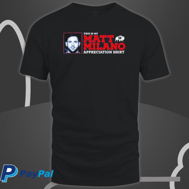 This Is My Matt Milano Appreciation Shirt