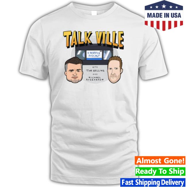 Trending Talk Ville Podcast Full Color Logo Unisex Sweatshirt