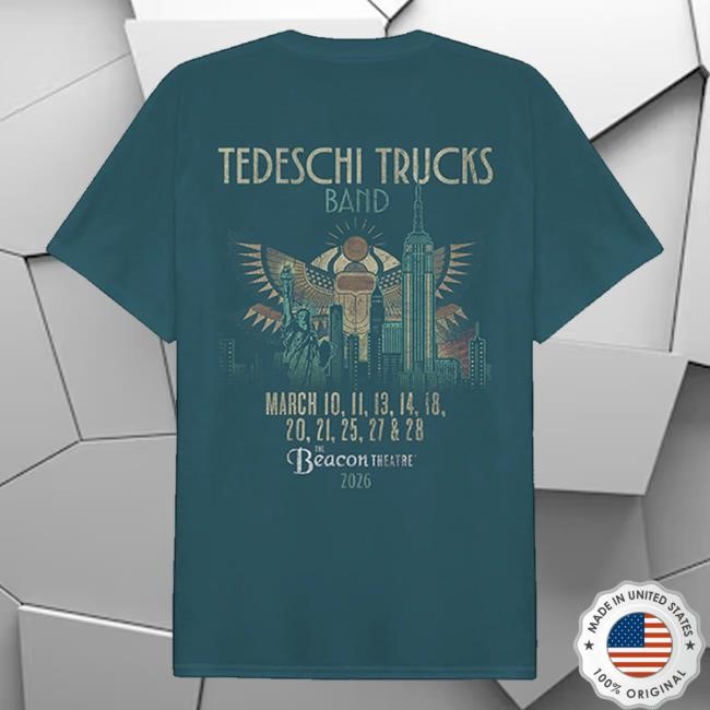 Tedeschi Trucks Band Shop Merch Store Beacon Exclusive Nyc Long Sleeve Shirt