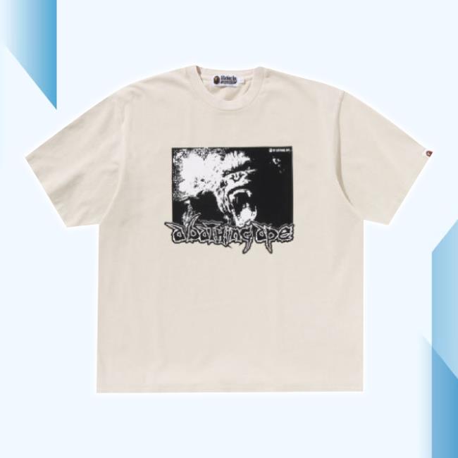 Trending Bape Merch Store Mad Ape Graphic Acid Wash Relaxed Fit Hoodie Bape Shop