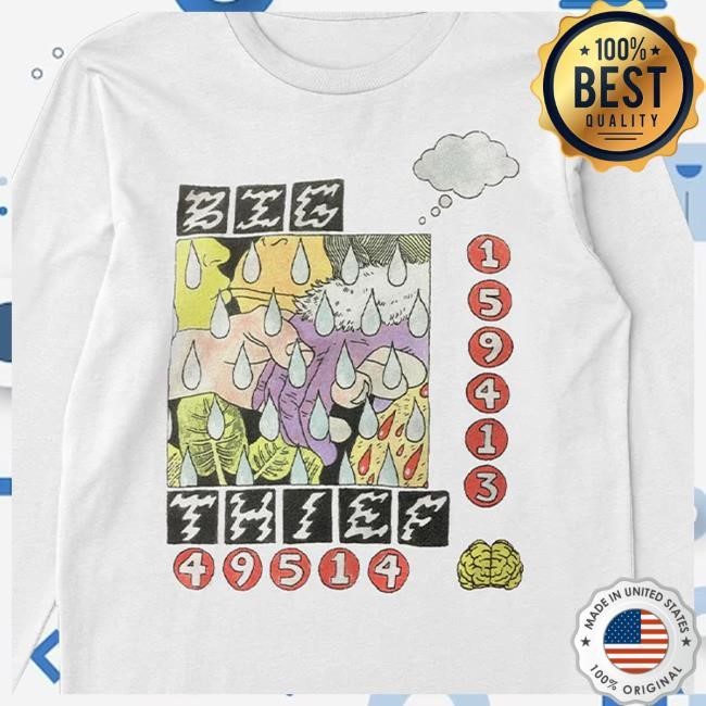 Big Thief Numbers Hooded Sweatshirt