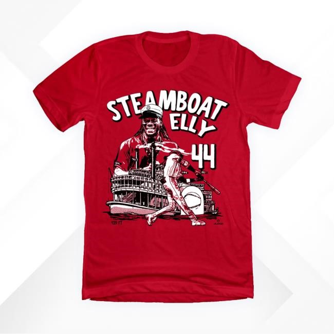 Cincyshirts Steamboat Elly #44 Funny Shirt