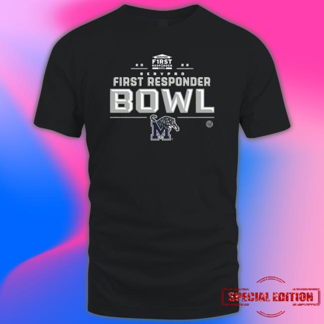 Memphis Tigers First Responder Bowl 2022 Tee