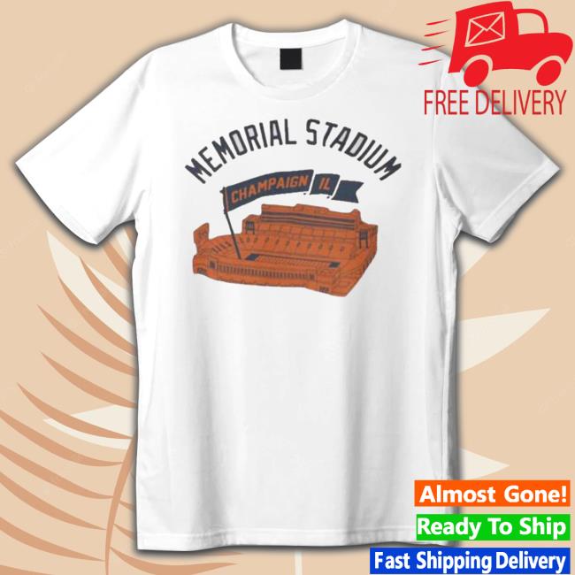Illinois Football Memorial Stadium Champaign Classic Shirt