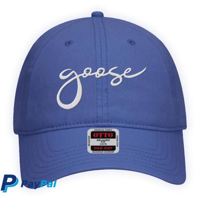 Original Script Logo Dad Hat Goose The Band Store Merch new hat