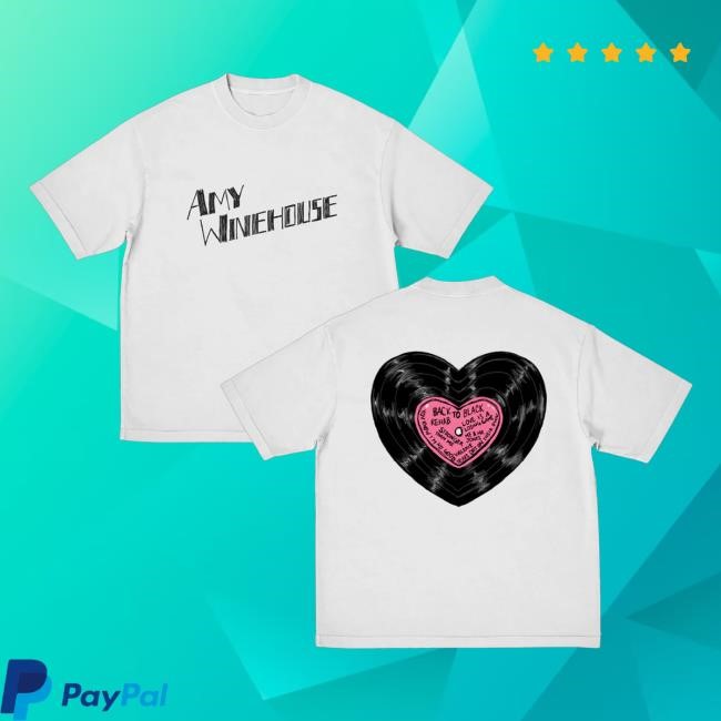 Heart Vinyl Shirts Amy Winehouse Store Merch