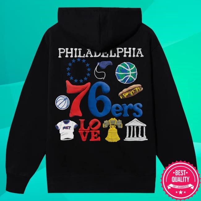 Market Studios Merch Market 76Ers Long Sleeve Shirt