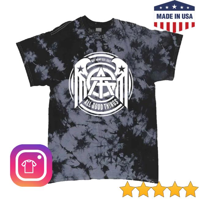 Original All Good Things - Crest Tie-Dye Shirt All Good Things Merch