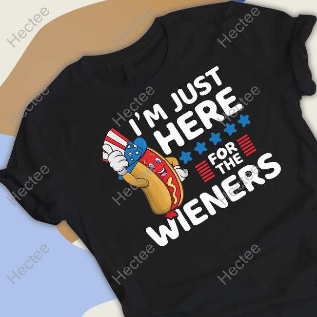Hot Dog I’M Just Here For The Wieners Sweatshirt