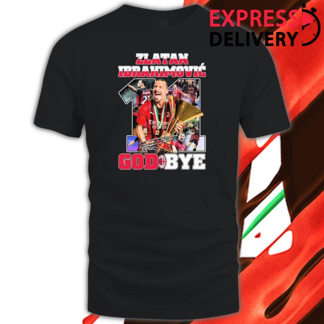 Zlatan Ibrahimovic Goodbye Signature shirt, hoodie, tank top, sweater and long sleeve t-shirt