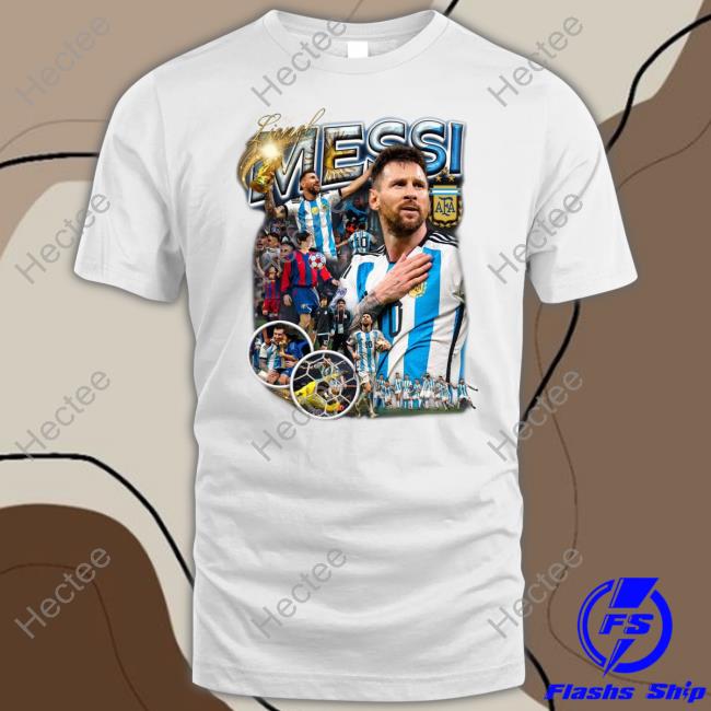 Joe Thomlinson Wearing Lionelmessis T Shirt