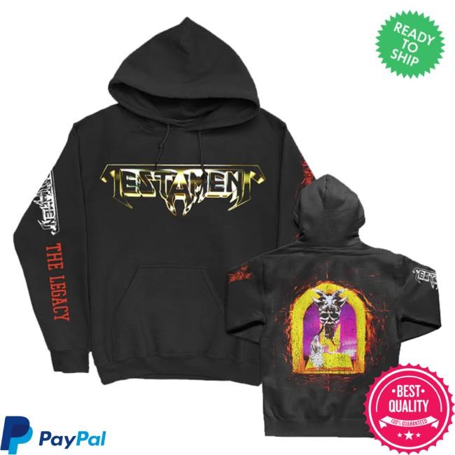 Official Testamentlegions Merch The Legacy Album Pullover T-Shirt, Hoodie, Tank Top, Sweater And Long Sleeve T-Shirt