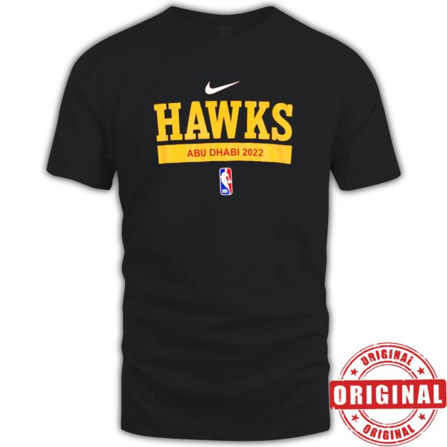 Atlanta Hawks Abu Dhabi 2022 Sweatshirt Atlanta Hawks Abu Dhabi 2022 Hooded Sweatshirt