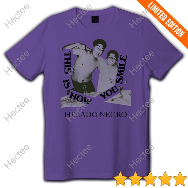 This Is How You Smile Helado Negro Hoodie