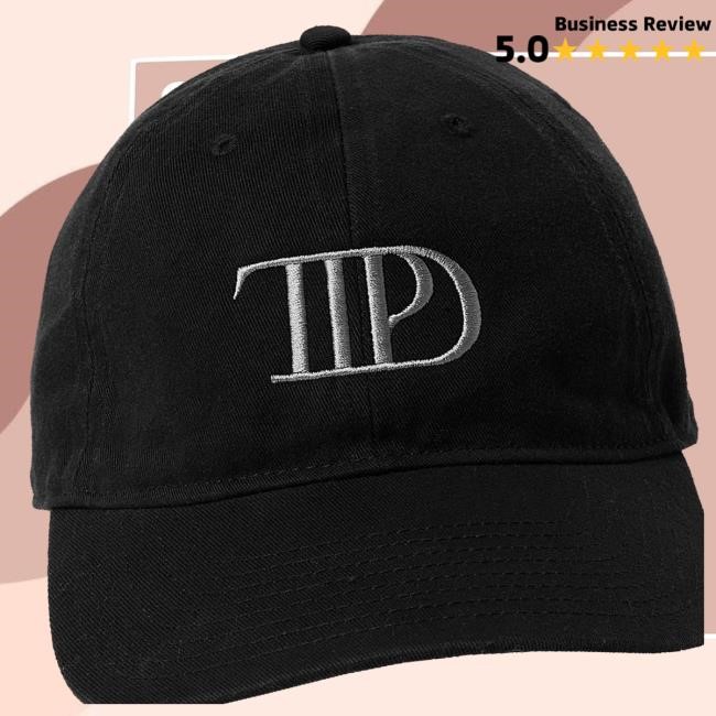 Taylor Swift Merch Store The Tortured Poets Department Black new hat