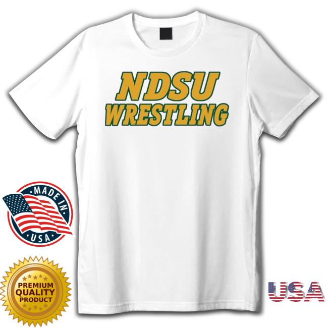 North Dakota State Wrestling shirt