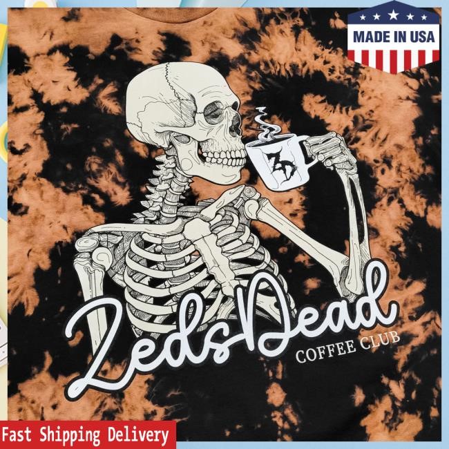 Zeds Dead Official Shop Merch Store Zeds Dead - Coffee Club Bleach Tie Dye Shirts