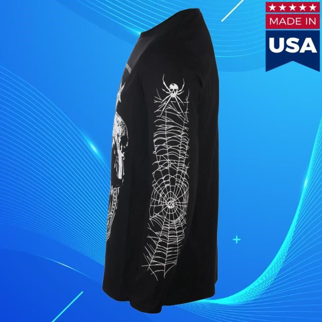 Official Metal Shop Store Men's T-Shirt With Long Sleeves Rob Zombie - Devil - Rock Off Funny Shirt
