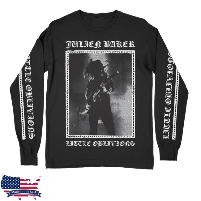Julien Baker Merch Store Shop Julien Baker Black Metal Shirt