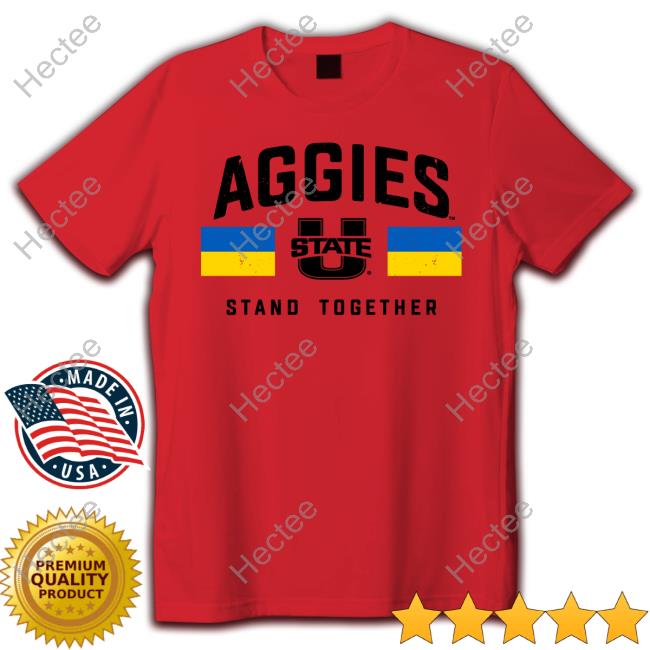 Aggies Utah State Stand Together T-Shirt Jakeellisonair
