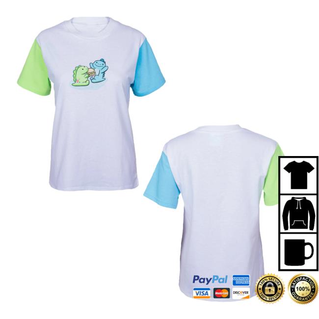 Official Moriah Elizabeth Merch Store Shop Pickle/Derp Color Block Shirt New MoriahElizabeth