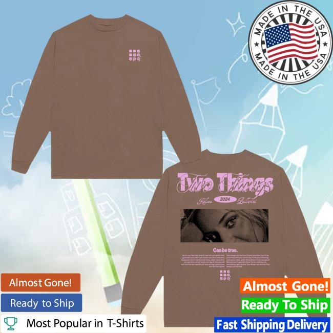 Kelsea Ballerini Merch Shop Store Official Two Things T Shirts