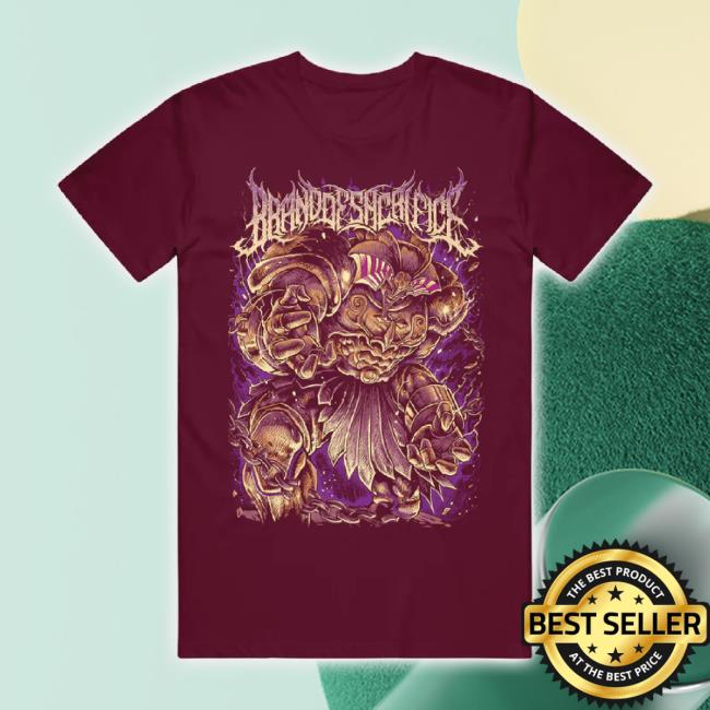 Official Brand Of Sacrifice Merch Store Exodia Maroon Classic Shirt Brandofsacrifice Shop