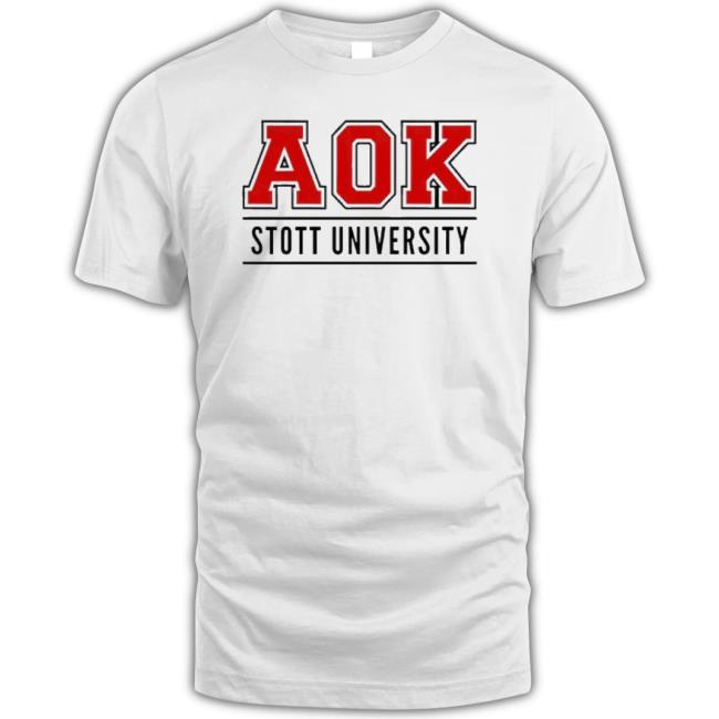 Trending Aok Stott University Hoodie