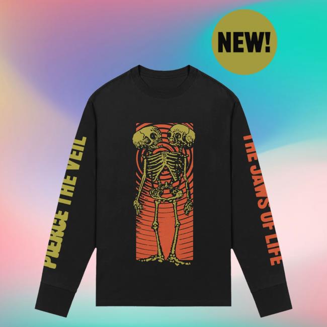Official Ptv Merch Store Pierce The Veil Skeleton Lovers Long-Sleeve PtvMerch