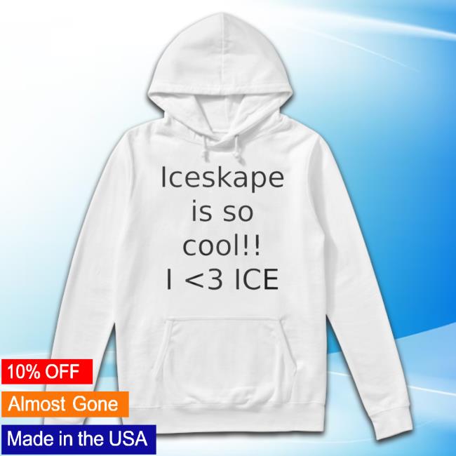 Icescape Is So Cool I Love Ice shirt