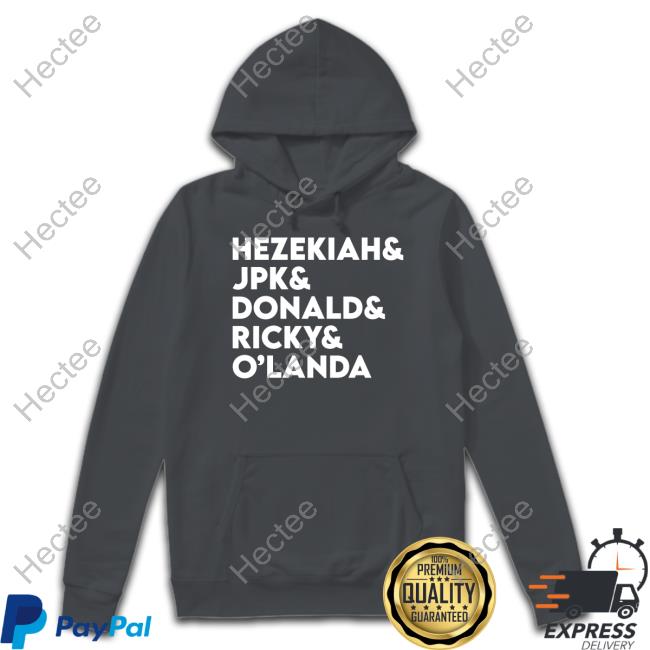 Pastor John P Kee Hezekiah & Jpk & Donald & Ricky & O'landa Tee