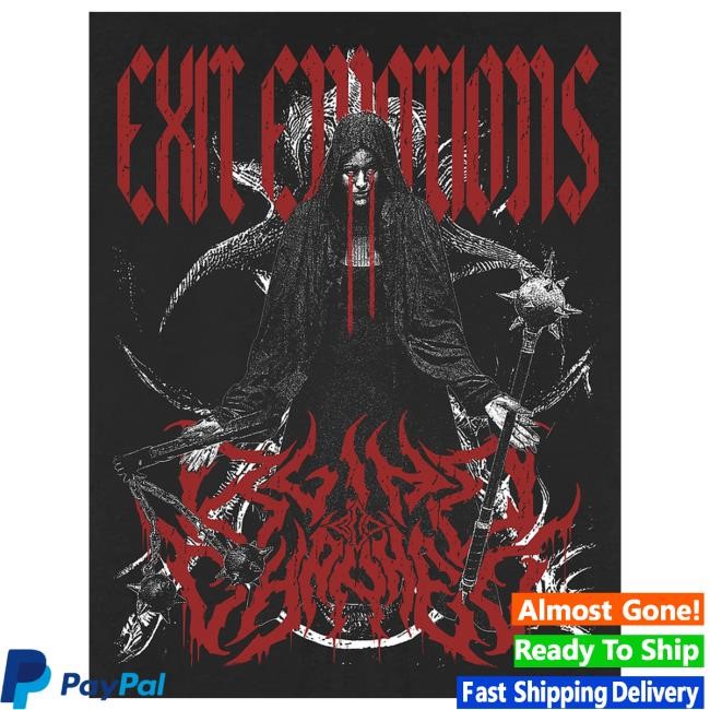 Blind Channel Official Merch Limited Edition - Exit Emotions Black Metal Shirts