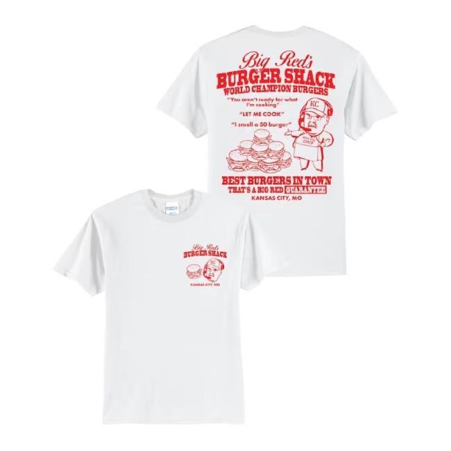 Original Big Red’S Burger Shack World Champion Burgers Best Burgers In Town Art Sweatshirt