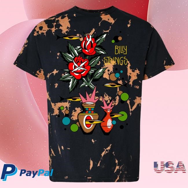 Billy Strings Store Home Tie Dye T-Shirt Squishy Eyes