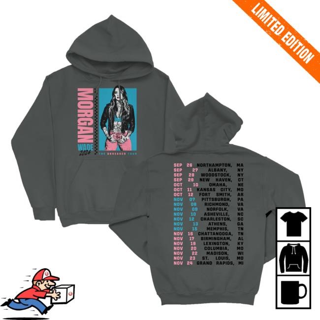Morgan Wade Merch Obsessed Tour Zip Up Hoodie