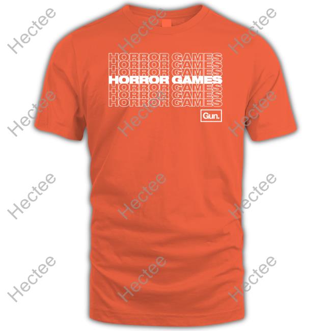 Gun Merch Horror Games Shirt