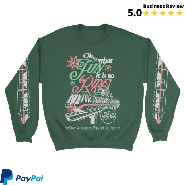 The Lost Bros Merch Oh What Fun Monorail Shirt