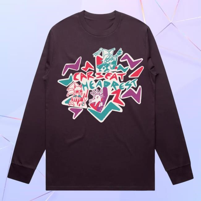 Official Car Seat Headrest Merch Shop Store Chicago Merchandise Punk Band New Shirt
