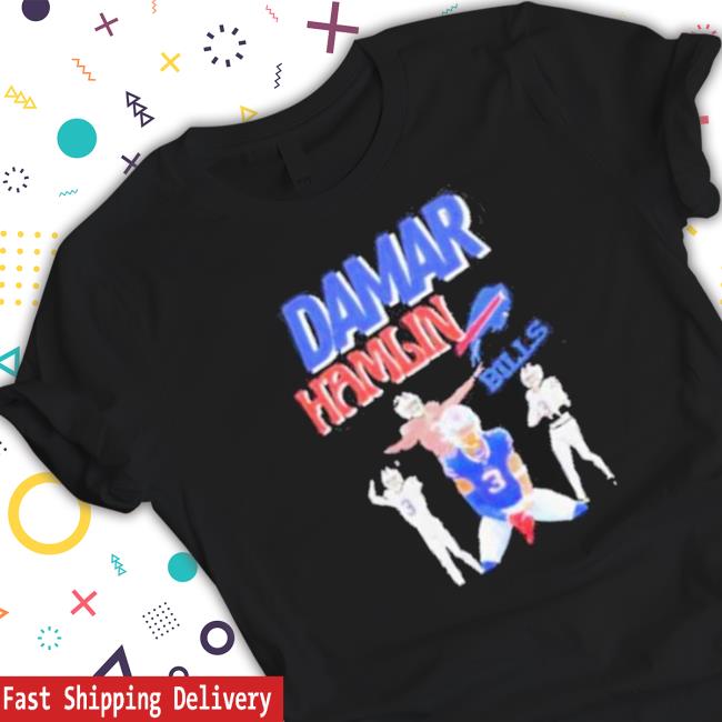 2023 Buffalo Bills Damar Hamlin Long Sleeve Shirt