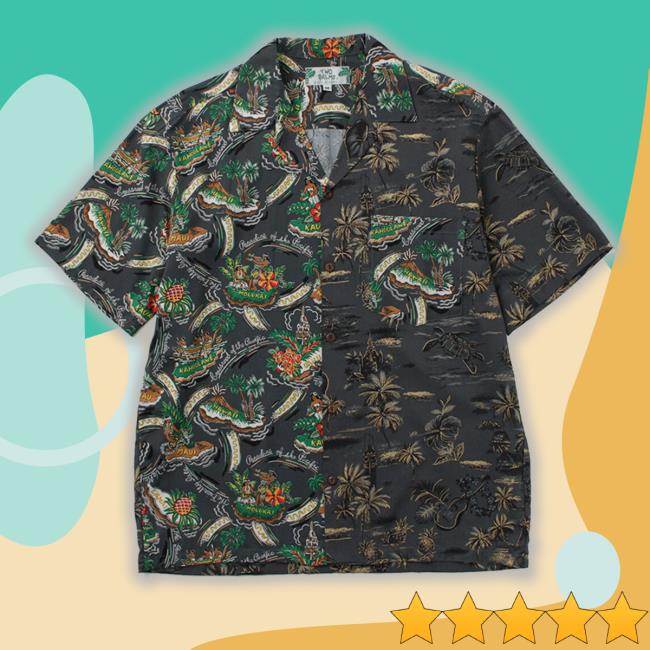 Crazy Golden Vintage X Friendly Isle Hawaiian Tee