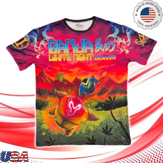 Original Ganja White Night Merch Store Gwn & Buds Sublimated TankTop Ganja White Night Shop
