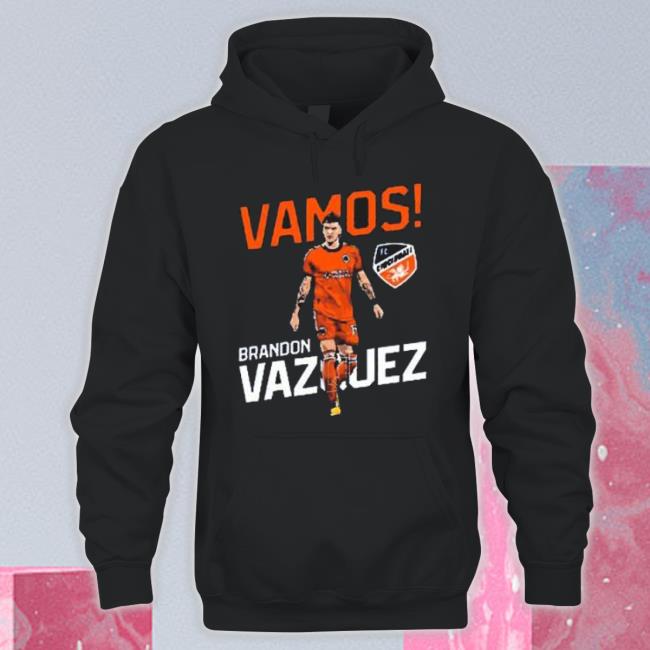 Brandon Vazquez #19 Fc Cincinnati Vamos Logo 2023 Shirt