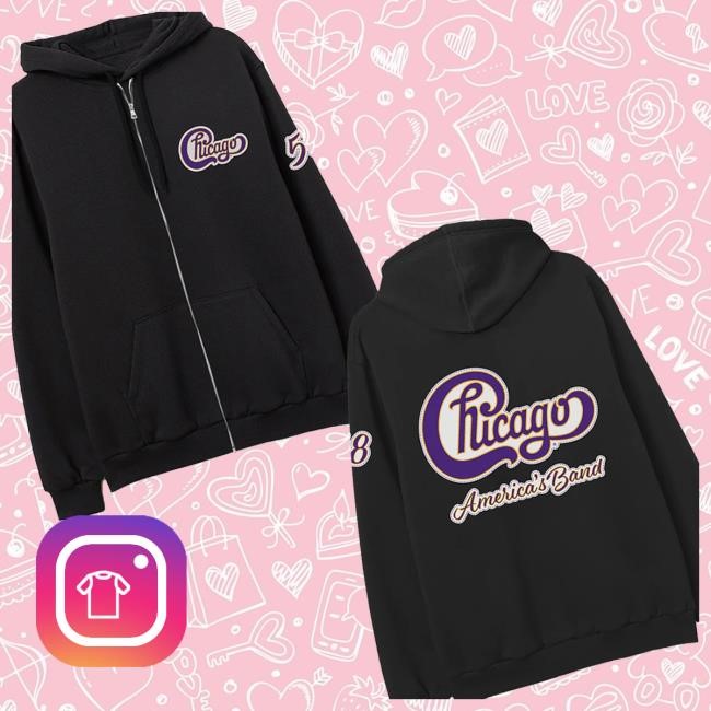 Chicago America's Band Tour 2025 Sweatshirt