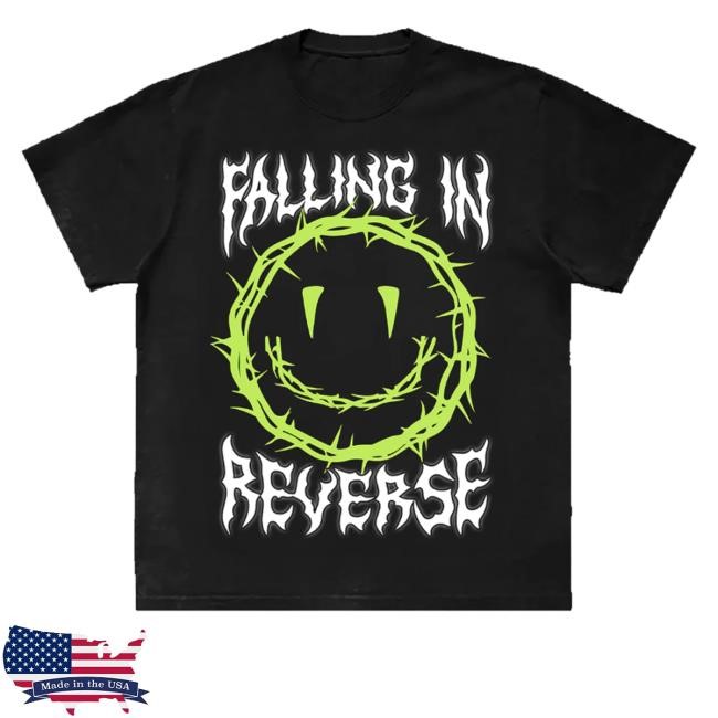 Falling Inreverse Merch Store Shop Smiley Thorns Classic Shirt