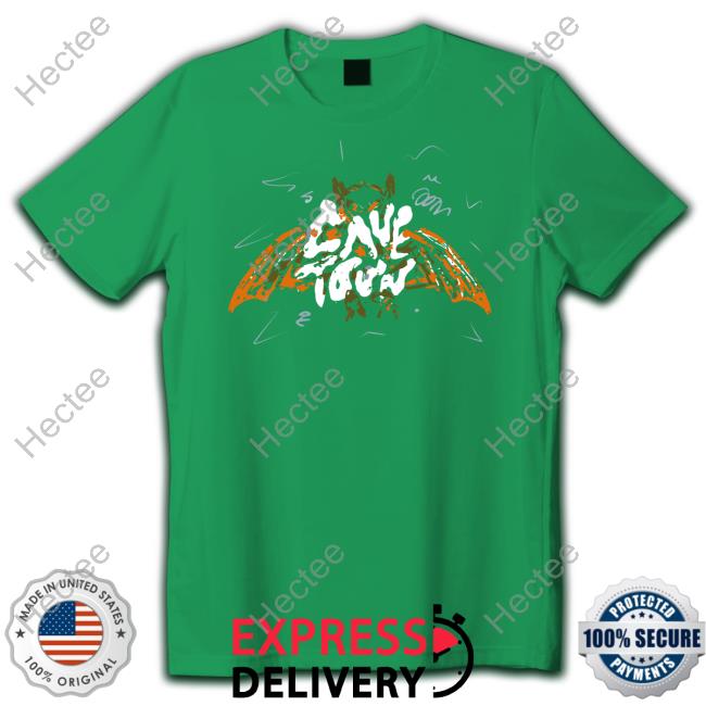 Scribble Bat Tee Shirt Cave Town Store