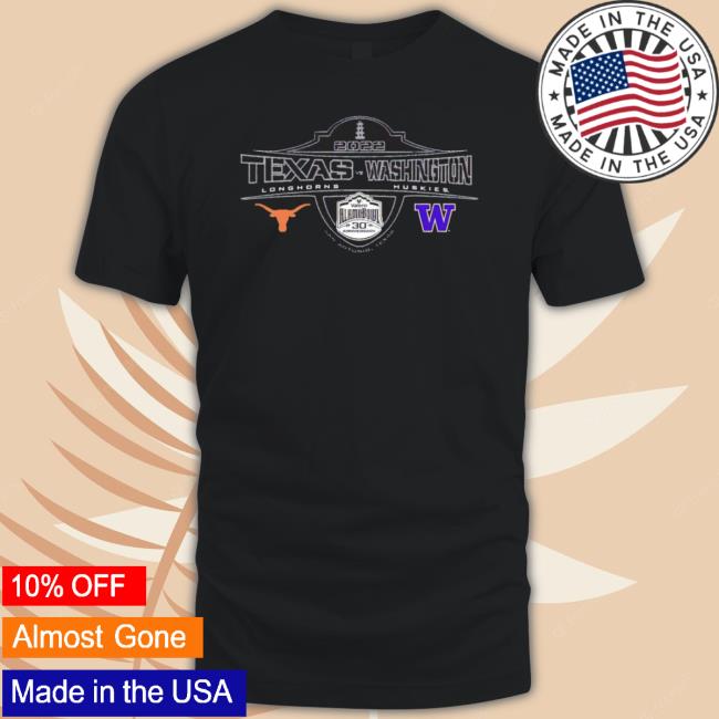 2022 Valero Alamo Bowl 2-Team Texas Longhorns And Washington Huskies Shirt 2022 Valero Alamo Bowl 2-Team Texas Longhorns And Washington Huskies Shirts