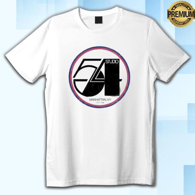 Studio 54 Manhattan Ny 1977 1966 Logo Tee