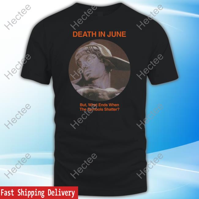 Telos Archive Merch Death In June But What Ends When The Symbols Shatter Tank Top