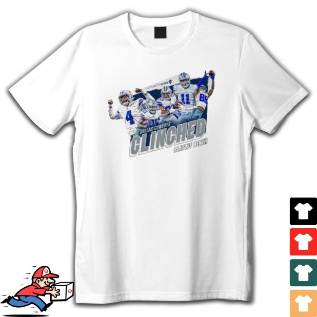 Cowboys Clinch Playoff Nfc 2022 Crewneck Sweatshirt Cowboys Clinch Playoff Nfc 2022 Hoodie